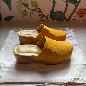 Charlotte Stone Martino Clog in Ochre